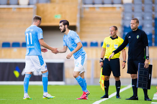 Malmö FFs Ola Toivonen byts ut mot Adi Nalic