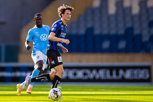 Malmö FFs Bonke Innocent och Sirius Jamie Roche