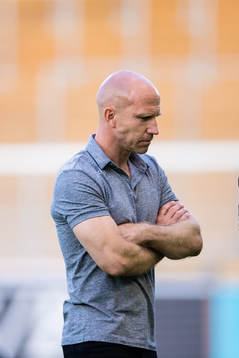 Sirius tränare Henrik Rydström deppar