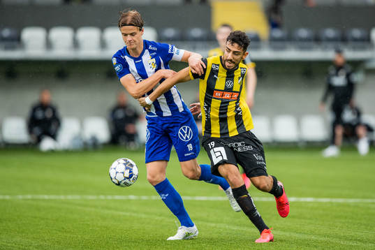 IFK Göteborgs August Erlingmark och Häckens Daleho