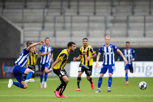 IFK Göteborgs August Erlingmark och Häckens Daleho