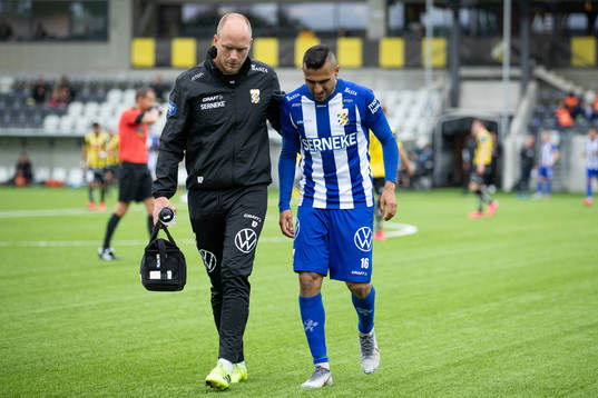 IFK Göteborgs Sargon Abraham får läkarvård
