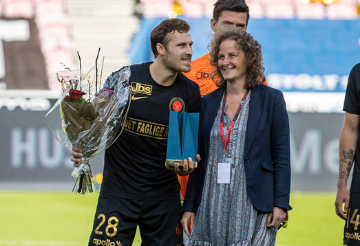 [DK=20200726: Årets Spiller i 3F Superligaen - Erik