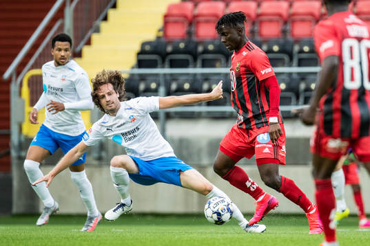 Helsingborgs Mix Diskerud och Östersunds Jordan Attah