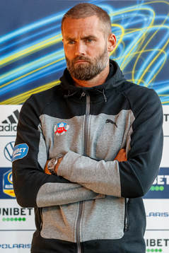 Helsingborgs tränare Olof Mellberg