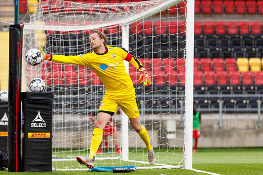 Helsingborgs målvakt Anders Lindegaard