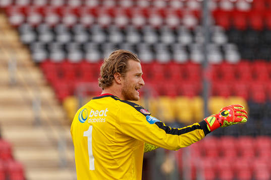 Helsingborgs målvakt Anders Lindegaard