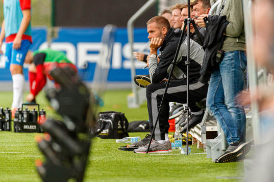 Helsingborgs tränare Olof Mellberg
