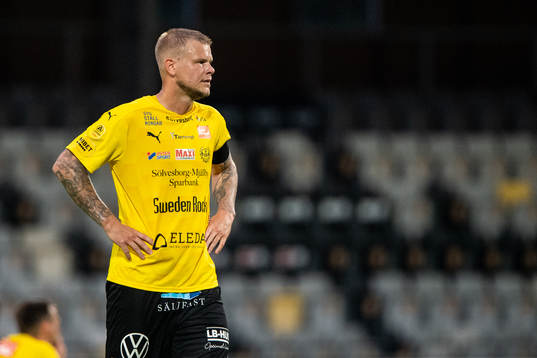 Mjällbys David Löfquist deppar