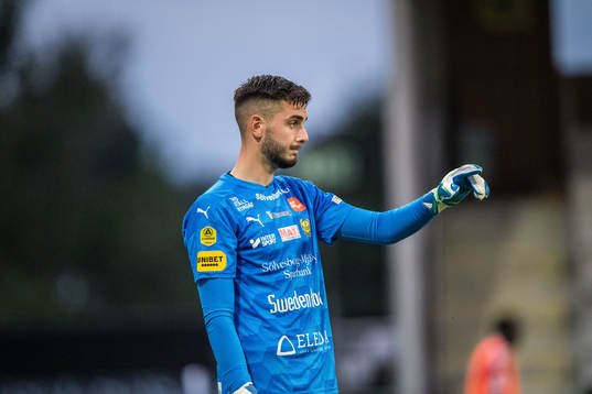Mjällbys målvakt Marko Johansson