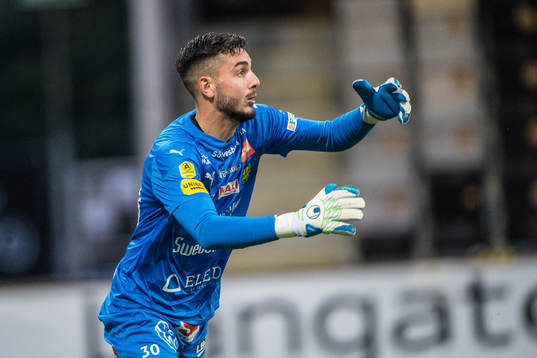 Mjällbys målvakt Marko Johansson