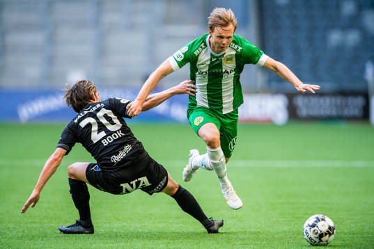 Örebros Robin Book och Hammarbys Tim Söderström