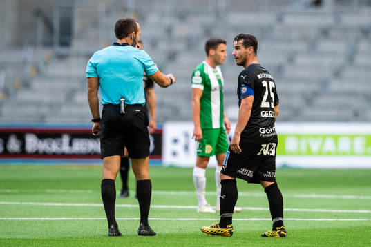 Örebros Nordin Gerzic reagerar