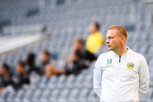 Hammarbys tränare Stefan Billborn