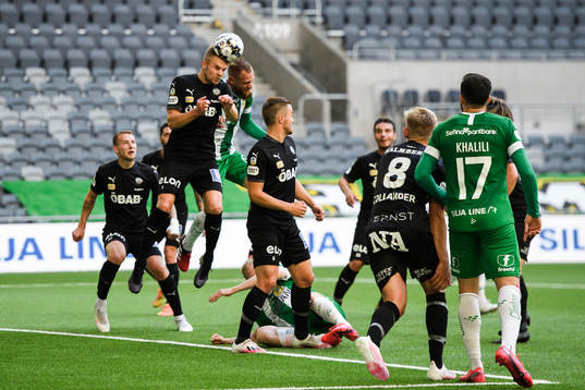 Örebros Erik Björndahl och Hammarbys David Fällman