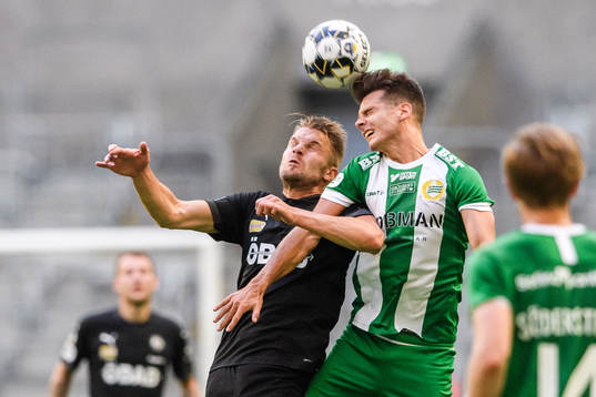 Örebros Erik Björndahl och Hammarbys Alexander Kacaniklic
