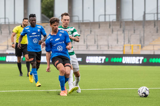 Halmstads Dusan Djuric och Västerås Filip Tronet
