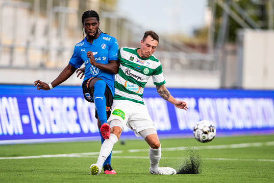 Halmstads Joseph Baffo och Västerås Filip Tronet