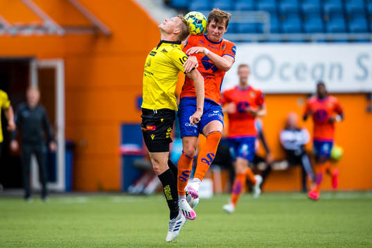 Eirik Wilberg Schulze of Start and Simen Bolkan Nordli of