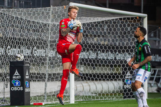 Ljungskiles målvakt Robin Wallinder