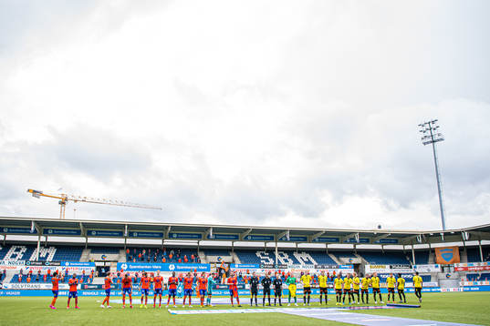 Color Line Stadion head of the Eliteserien match between