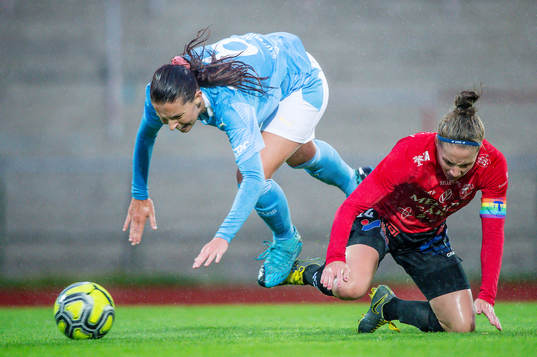 Bläddra bland fler bilder av Fotboll, Träningsmatch, Dam, Malmö FF - Trelleborg