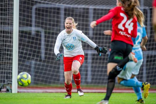 Malmö FFs målvakt Emma Svensson