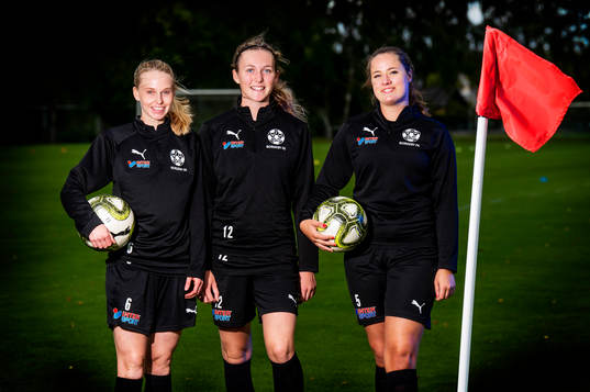 Fotbollscollege i USA. Borgeby FK har flera spelare som har