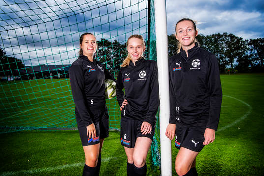 Fotbollscollege i USA. Borgeby FK har flera spelare som har