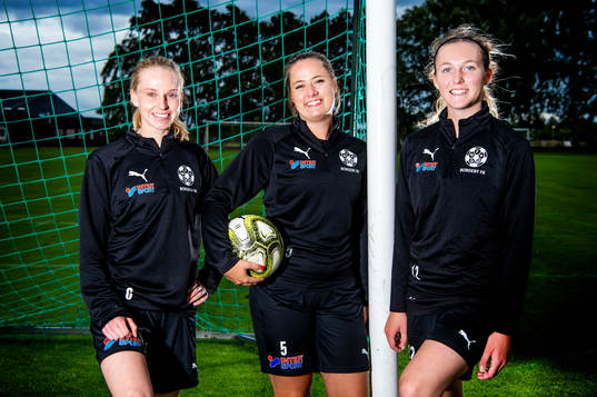 Fotbollscollege i USA. Borgeby FK har flera spelare som har