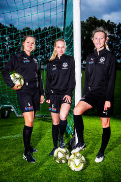Fotbollscollege i USA. Borgeby FK har flera spelare som har