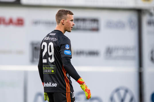 Sundsvalls målvakt Andreas Andersson deppar