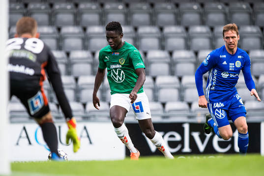 Jönköpings Eric Johana Omondi och Sundsvalls David
