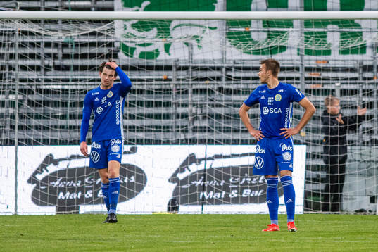 Sundsvalls Jesper Carström och Anton Eriksson deppar