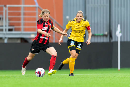Nittorps Klara Lindberg och Elfsborgs Gabriella Uddh