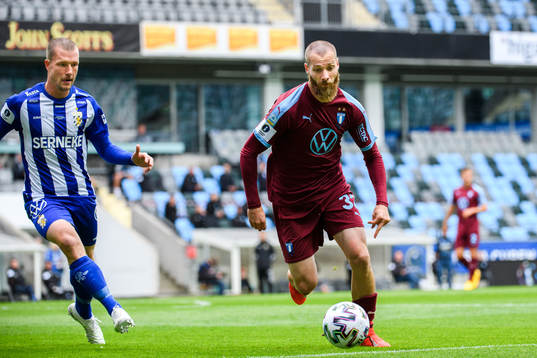 IFK Göteborgs Jakob Johansson och Malmö FFs Jo Inge Berget