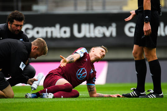 Malmö FFs Sören Rieks får vård