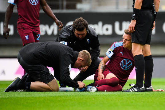 Malmö FFs Sören Rieks får vård