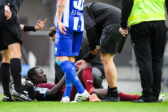 Malmö FFs Bonke Innocent får vård