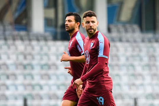 Malmö FFs Behrang Safari och Erdal Rakip deppar