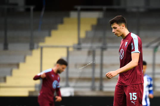 Malmö FFs Anel Ahmedhodzic deppar