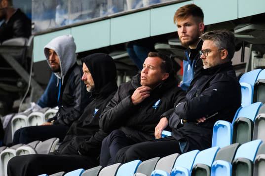 Malmö FFs sportchef Daniel Andersson och VD Niclas Carlnén