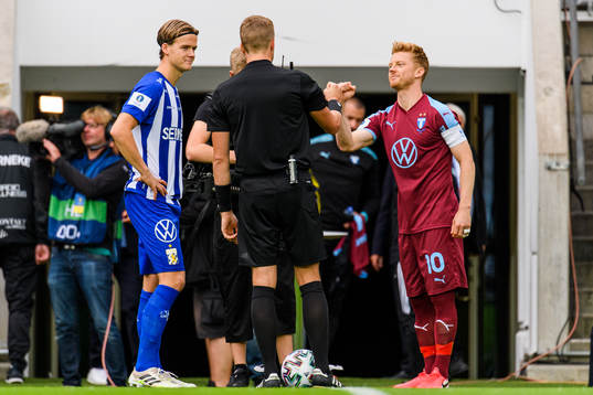 IFK Göteborgs August Erlingmark och Malmö FFs Anders