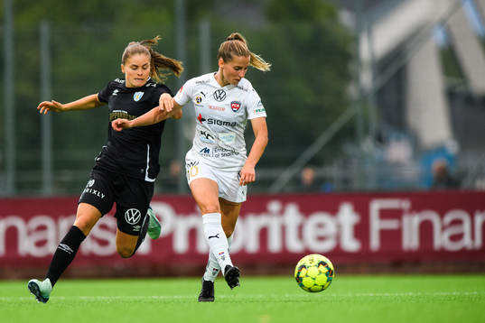 Göteborgs Hanna Wijk och Rosengårds Jelena Cankovic