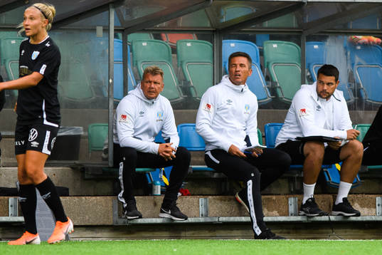 Göteborgs tränare Jörgen Ericsson och tränare Mats Gren