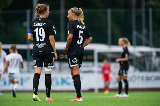 Göteborgs Emma Berglund och Emma Koivisto