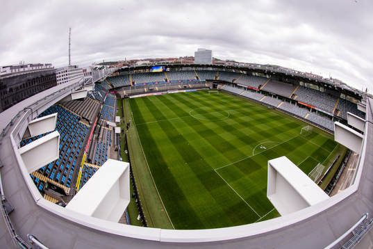Gamla Ullevi innan finalen i Svenska Cupen i fotboll mellan