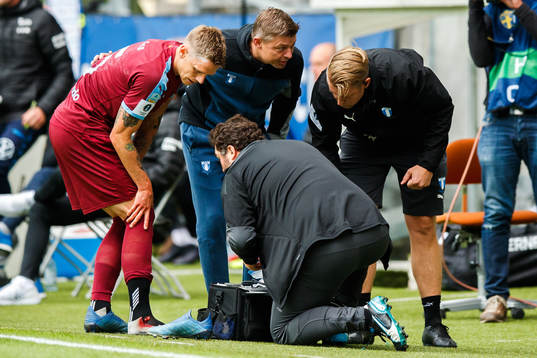 Malmö FFs Sören Rieks får vård