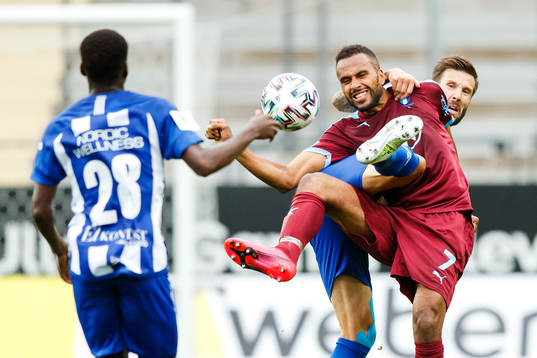 Malmö FFs Isaac Kiese Thelin och IFK Göteborgs Mattias