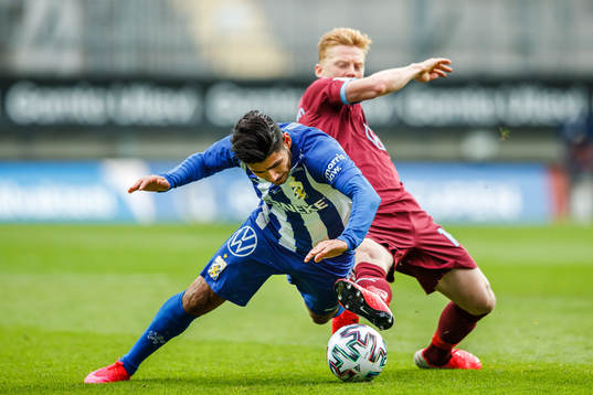 IFK Göteborgs Hosam Aiesh och Malmö FFs Anders